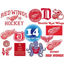 Detroit Red Wings svg, NHL team svg, Detroit Red Wings png, sport