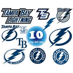 Tampa Bay lightning svg, NHL Hockey Teams Logos svg, american football svg, png