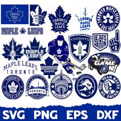 Toronto Maple Leafs SVG, Toronto Maple Leafs Bundle, Toronto Maple Leafs logo, NHL Bundle, NHL Logo, NHL ,SVG, PNG, EPS,