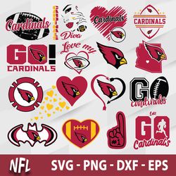 Bundle Arizona Cardinals SVG, Arizona Cardinals SVG, Sport SVG, NFL SVG