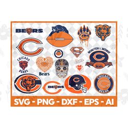 Chicago Bears Svg, Chicago Bears Svg, Bears Svg, Nfl Svg,Chicago Bears Logo SVG