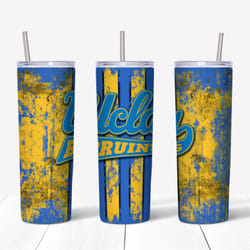 UCLA Bruins Tumbler PNG, Sports Tumbler Design, Straight Design 20oz Skinny Tumbler, Instant download