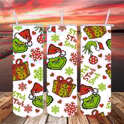 Grinch Christmas Tumbler Png, 3D Grinch Tumbler Png, Grinch Tumbler Png, Design 20oz Tumbler PNG, Instant download-18