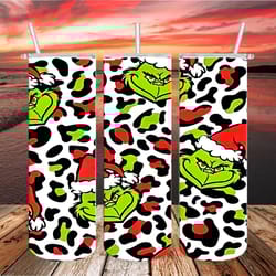 Grinch Christmas Tumbler Png, 3D Grinch Tumbler Png, Grinch Tumbler Png, Design 20oz Tumbler PNG, Instant download-25