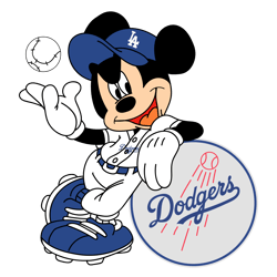 Mickey Los Angeles Dodgers SVG, Dodgers SVG, Baseball logo SVG, Dodgers, Football Svg, Sport Svg, Digital download