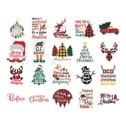Christmas SVG Bundle, Christmas Svg, Winter Svg, Christmas cut files, logo Christmas Svg, Instant download