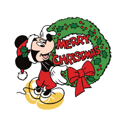Mickey Christmas Svg, Mickey mouse Christmas Svg, Disney Christmas Svg, Mickey Svg, Holidays Svg Digital download-1