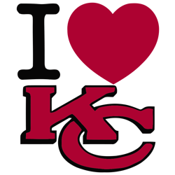I love Kansas City Chiefs Svg, Kansas City Chiefs Png, Football Teams Svg, NFL Teams Svg, NFL Svg, Sport Svg, Cut file