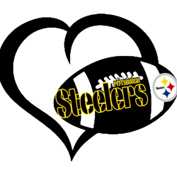 Heart Svg, Pittsburgh Steelers Svg, Pittsburgh Steelers Png, Sport Svg, Football Svg, NFL Teams Svg, NFL Svg, Cut file-2