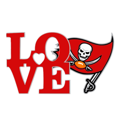 Love Tampa Bay Buccaneers Svg, Tampa Bay Buccaneers Png, Sport Svg, Football Teams Svg, NFL Teams Svg, NFL Svg, Cut file