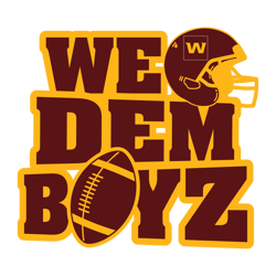 We dem boyz Svg, Washington Football Svg, Sport Svg, Football Teams Svg, NFL Teams Svg, NFL Svg, Instant download