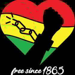 Free since 1865 Svg, Juneteenth logo Svg, Juneteenth Design, Black Girl Svg, African American Svg, Month svg, Cut file