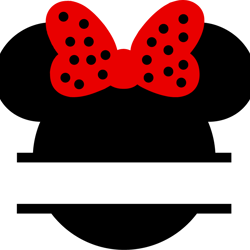 mickey transparent split svg, mickey minine svg, mickey heat svg, disney svg, disney family vacation png, cut file(2)