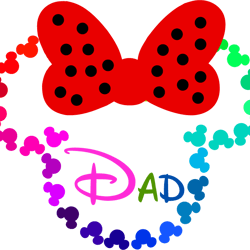mickey small color red dad svg, mickey minine svg, mickey heat svg, disney svg, disney family vacation png, cut file(3)