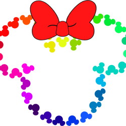 mickey small color red svg, mickey minine svg, mickey heat svg, disney svg, disney family vacation png, cut file(2)