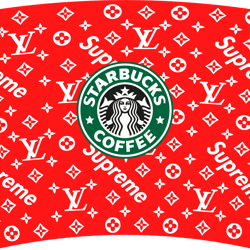 fashion coffe supreme svg, starbucks wrap luxury svg, starbucks wrap svg, starbucks svg files, digital download