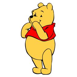 winnie the pooh svg, winnie the pooh clipart, pooh svg, cartoon svg, disney svg, digital download-10
