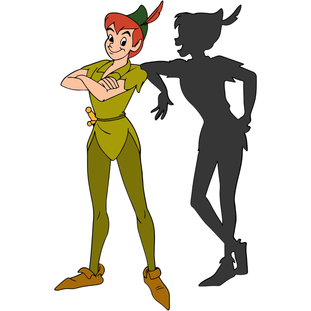 Peter Pan With Shadow.jpg