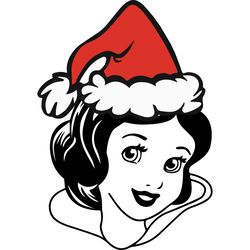 disney princess christmas clipart, princesses christmas svg, disney princess svg, disney svg, digital download-5