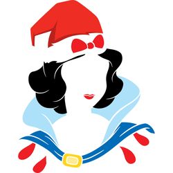 snow white, disney princess christmas clipart, princesses christmas svg, disney princess svg, disney svg, cut file