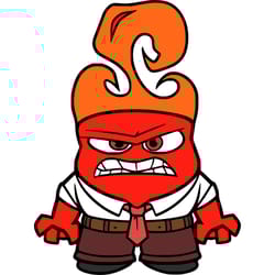 anger svg, inside out svg, inside out logo svg, fear svg, joy and sadness svg, anger logo, disney svg digital download-3