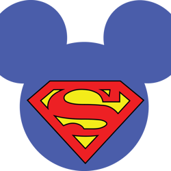 Superman Svg, Disney family Svg, Minnie logo Svg, Minnie Mouse Svg, Mickey Svg, Disney Svg, Mickey Face Svg, Cut file