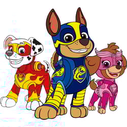 mighty pups svg, paw patrol svg, paw patrol logo svg, paw patrol svg file, paw patrol svg everest, instant download