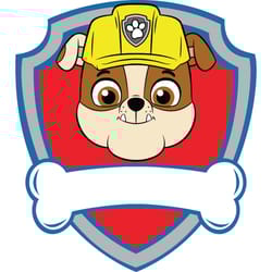 rubble svg, paw patrol svg, paw patrol logo svg, paw patrol svg file, paw patrol svg everest, digital download-7