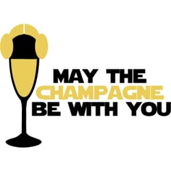 may the champagne be with you svg, star wars svg, star wars clip art, mandalorian svg, darth svg
