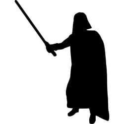 darth vader silhouette, star wars svg, star wars charecters svg, darth svg, mandalorian, cut file-2