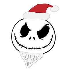 jack skellington svg, christmas svg, halloween nightmare svg, nightmare svg, digital download-1