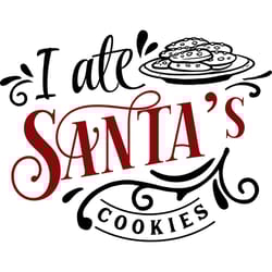 i ate santas cookies svg, funny christmas svg, christmas svg, christmas logo svg, cut file