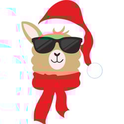 christmas llama svg, llama christmas logo svg, christmas svg, christmas vibes svg, digital download