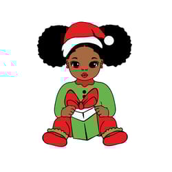 black girl christmas svg-black girl svg-black woman svg-afro woman christmas svg-digital download-7