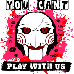 you can't play with us svg, billy the puppet svg, billy svg, halloween svg, digital download