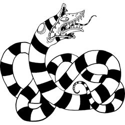 beetlejuice snake svg, sandworm beetlejuice svg, beetlejuice cricut, zombie svg, sandworm svg, digital download