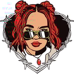 karol g red hair svg-bichota karol g svg-karol g svg file-karol g tattoo svg-digital download-2