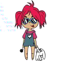 karol g red hair svg-bichota karol g svg-karol g svg file-karol g tattoo svg-digital download-5