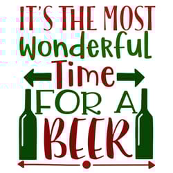 its the most wonderful time for a beer svg, christmas svg, merry christmas svg, digital download