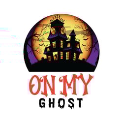 on my ghost svg, halloween svg, halloween main file, happy halloween svg, halloween svg, cut file