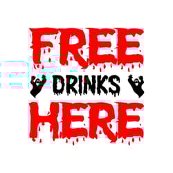 free drinks here svg, halloween svg, halloween main file, happy halloween svg, halloween svg, cut file