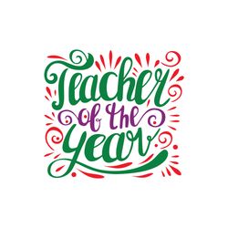 teacher of the year svg, teacher svg, teacher gift svg, best teacher svg, school svg, cut file