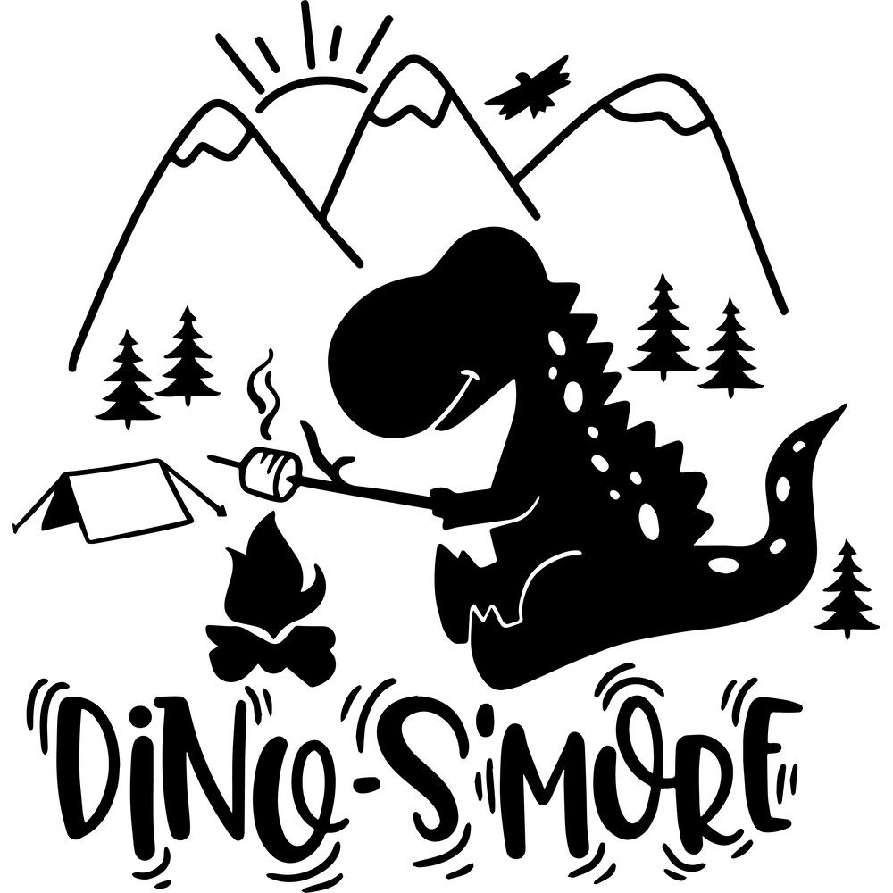 Digitalcricut250620300-Dino-S'More Svg, Dinosaur cute, Camping Summer Camp S'mores Svg, Camping Svg, Cricut File, Svg.png