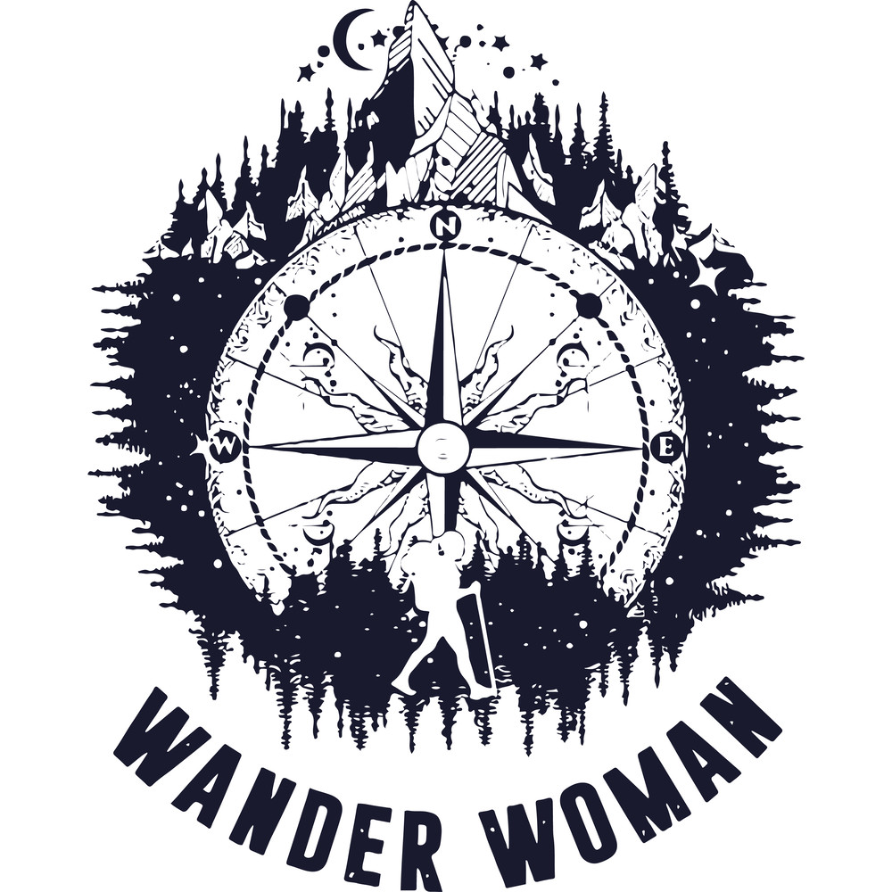 OA09072030-Wander Woman Hiking Svg, Hiking Girl Svg, Hiking Svg, Nature Girl Svg, Camping Svg, Cricut File, Svg.png