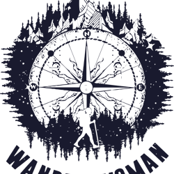 wander woman hiking svg, camping svg, camper svg, camping love svg, camping vans svg, digital download