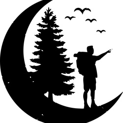 adventure man silhouette, camping svg, camper svg, camping love svg, camping vans svg, instant download