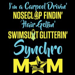 synchro mom synchronized swimming svg, mothers day svg, mama svg, mom svg, digital download