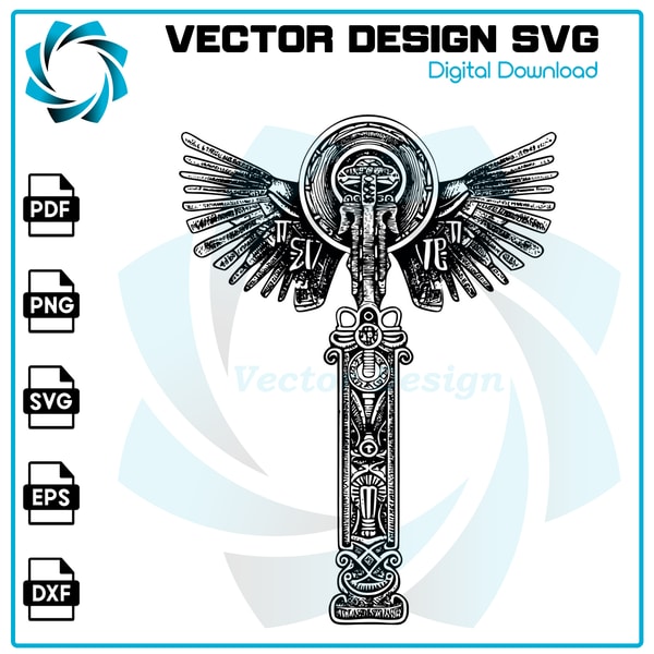 Ankh Path Svg Ankh, Ankh SVG, Ankh PNG, Ankh Clipart, Vector, SVG, Digital - Inspire ...