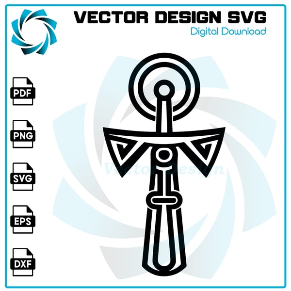 Ankh Path Svg Ankh, Ankh SVG, Ankh PNG, Ankh Clipart, Vector, SVG, Digital - Inspire ...