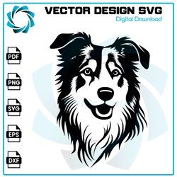 australian shepherd dog svg, australian shepherd svg, australian shepherd vector, australian shepherd, dog svg 2